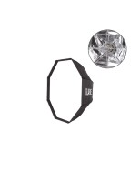 Softbox oktagonalny GlareOne szybki montaż Easy Fold 95 cm - mocowanie bowens