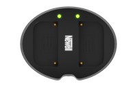 Ładowarka dwukanałowa Newell SDC-USB do akumulatorów serii NP-F550, FM50, FM500H