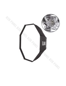 Softbox oktagonalny GlareOne szybki montaż Easy Fold 120 cm - mocowanie bowens