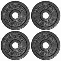 Zestaw talerzy żeliwnych Proiron 4x1.25 kg