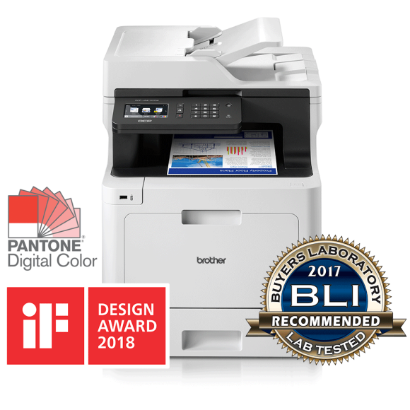 Kolorowe urządzenie laserowe Brother DCP-L8410CDW - 3 lata Gwarancji  - wysyłka w 24H