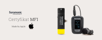 Zestaw do bezprzewodwej transmisji dźwięku Saramonic Blink500 Pro B3 (RXDI + TX)