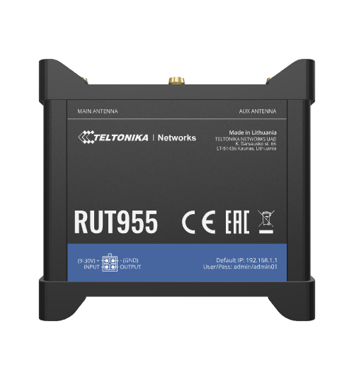 Przemysłowy router LTE Teltonika RUT955  Industrial Router 4G LTE DualSIM
