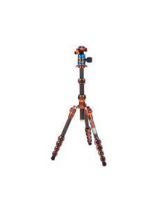 Statyw 3 Legged Thing Ray Bronze, włókna węglowe, 5-sekcji, udźwig 30kg, głowica Airhed VU
