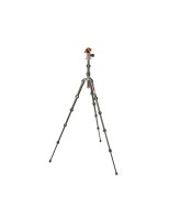 Statyw 3 Legged Thing Ray Grey, włókna węglowe, 5-sekcji, udźwig 30kg, głowica Airhed VU