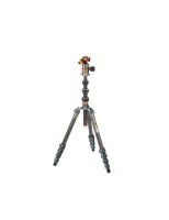 Statyw 3 Legged Thing Bucky Grey, włókna węglowe, 5-sekcji, udźwig 30kg, głowica Airhed VU