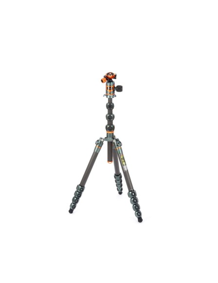 Statyw 3 Legged Thing Bucky Grey, włókna węglowe, 5-sekcji, udźwig 30kg, głowica Airhed VU