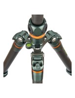 Statyw 3 Legged Thing Bucky Grey, włókna węglowe, 5-sekcji, udźwig 30kg, głowica Airhed VU