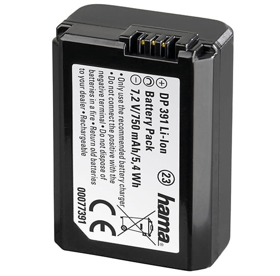 Akumulator Hama 7,2V/750mAh, Sony NP-FW50