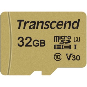 Karta pamięci Transcend 32GB micro SDHC 500S