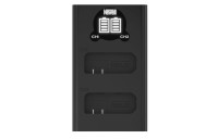 Ładowarka dwukanałowa Newell DL-USB-C do akumulatorów EN-EL14