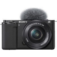 Aparat do wideoblogów z wymiennymi obiektywami Sony ZV-E10 + ob. Sony 16-50 f/3.5-5.6 OSS (ZVE10BDI) 