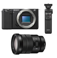 Aparat do wideoblogów z wymiennymi obiektywami Sony ZV-E10 + ob. 18-105mm f/4 G