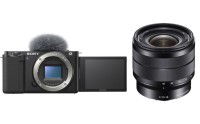 Aparat do wideoblogów z wymiennymi obiektywami Sony ZV-E10 + ob. 10-18mm f/4 OSS 