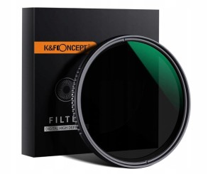 Filtr K&F Super Slim Pro MC 82 mm regulowany w zakresie ND8 - ND2000