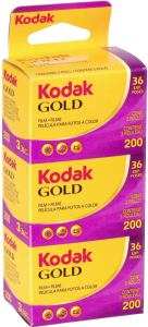 Film kolorowy Kodak Gold 200 3szt 