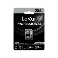 Karta Lexar SDXC Professional 256GB 160MB/s V30 1066x 4K