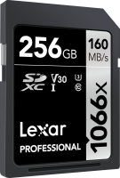 Karta Lexar SDXC Professional 256GB 160MB/s V30 1066x 4K
