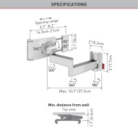 Uchwyt do tabletu Barkan 7" - 12" 17,8 - 30,5 cm