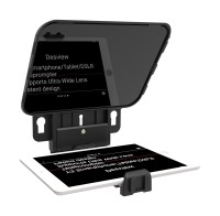 Profesjonalny teleprompter Desview T3 do aparatów i kamer z uchwytem na smartfon lub tablet + pilot i bluetooth