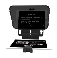 Profesjonalny teleprompter Desview T3 do aparatów i kamer z uchwytem na smartfon lub tablet + pilot i bluetooth