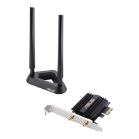 Dwupasmowa karta sieciowa Asus PCE-AX58BT AX3000 PCI-E WiFi 6 (802.11ax) z 2 antenami zewnętrznymi