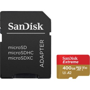 Karta pamięci microSDXC Sandisk Extreme 400GB 160/90 MB/s (SDSQXA1-400G-GN6MA)