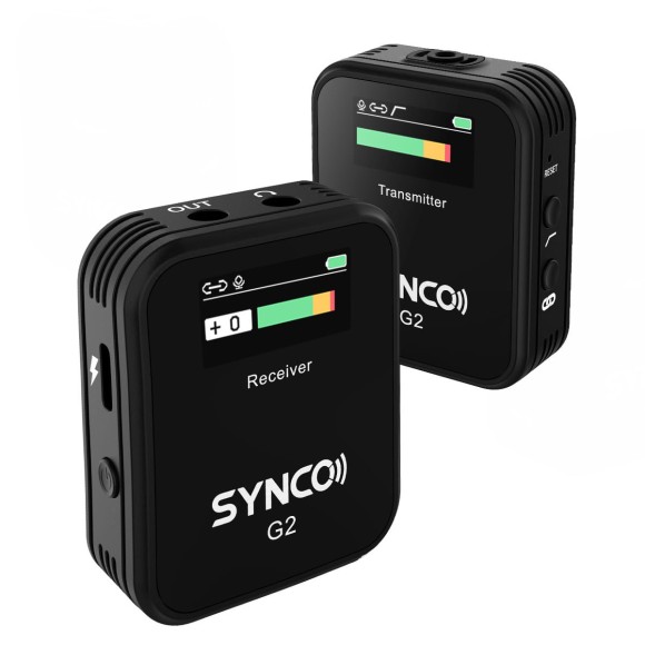 Bezprzewodowy system mikrofonowy Synco G2 A1 z ekranem 2,4 GHz