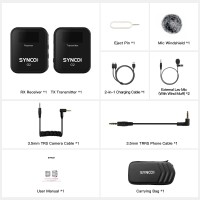 Bezprzewodowy system mikrofonowy Synco G2 A1 z ekranem 2,4 GHz