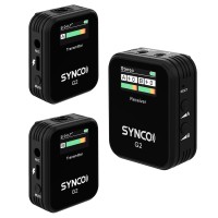 Bezprzewodowy system mikrofonowy Synco G2 A2 z ekranem 2,4 GHz