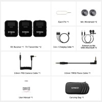 Bezprzewodowy system mikrofonowy Synco G2 A2 z ekranem 2,4 GHz