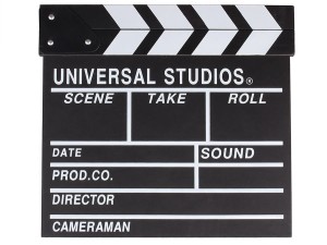 Klaps filmowy - czarny
