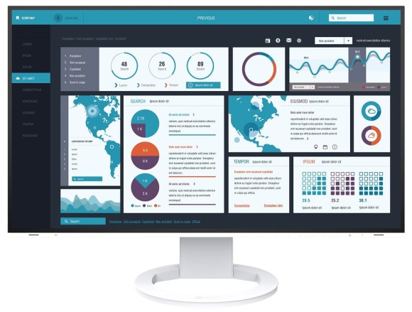 Monitor Eizo FlexScan EV2795-WT 27" LED IPS WQHD