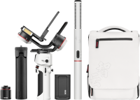  Stabilizator Gimbal Zhiyun Crane M3 Pro + Statyw Lampa Mikrofon Torba 