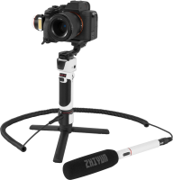  Stabilizator Gimbal Zhiyun Crane M3 Pro + Statyw Lampa Mikrofon Torba 