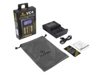 XTAR VC4 Ładowarka LCD Li-ion 18650 26650 AA AAA