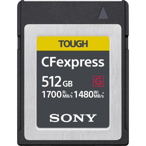 Karta pamięci Sony CFexpress B 512GB CEB-G 