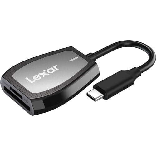 Czytnik kart pamięci Lexar Profesional Dual-slot USB-C SD microSD