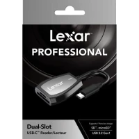 Czytnik kart pamięci Lexar Profesional Dual-slot USB-C SD microSD