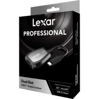 Czytnik kart pamięci Lexar Profesional Dual-slot USB-C SD microSD