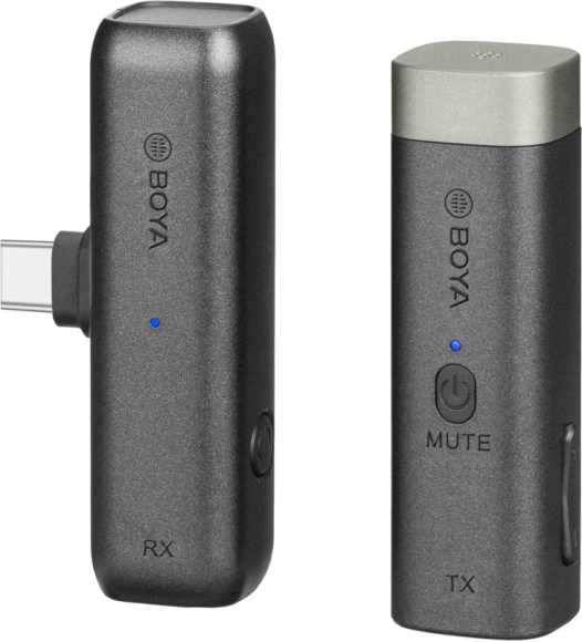Mini mikrofon bezprzewodowy Boya BY-WM3U 2.4G do aparatu, smartfona, urządzeń typu C