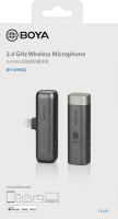 Mini mikrofon bezprzewodowy Boya BY-WM3D 2.4G do urządzeń ze złączem Lightning