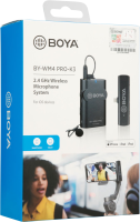 Mikrofon bezprzewodowy Boya BY-WM4 Pro K3 dla urządzeń z systemem iOS (1 TX+1 RX)