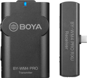 Mikrofon bezprzewodowy Boya BY-WM4 Pro K5 dla urządzeń ze złączem typu C (1 TX+1 RX)