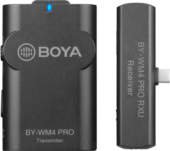 Mikrofon bezprzewodowy Boya BY-WM4 Pro K5 dla urządzeń ze złączem typu C (1 TX+1 RX)