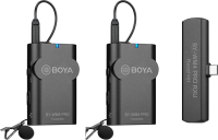 Mikrofon bezprzewodowy Boya BY-WM4 Pro K6 dla urządzeń ze złączem typu C (2 TX+1 RX)