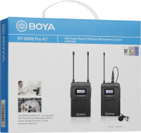 Mikrofon bezprzewodowy Boya BY-WM8 PRO-K1 UHF (1 TX+1 RX)