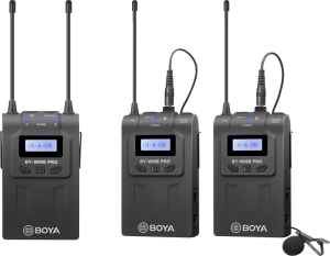 Mikrofon bezprzewodowy Boya BY-WM8 PRO-K2 UHF (2 TX+1 RX)