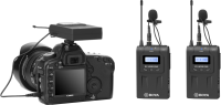 Mikrofon bezprzewodowy Boya BY-WM8 PRO-K2 UHF (2 TX+1 RX)