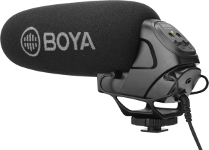 Super-kardioidalny mikrofon Boya BY-BM3031 typu shotgun